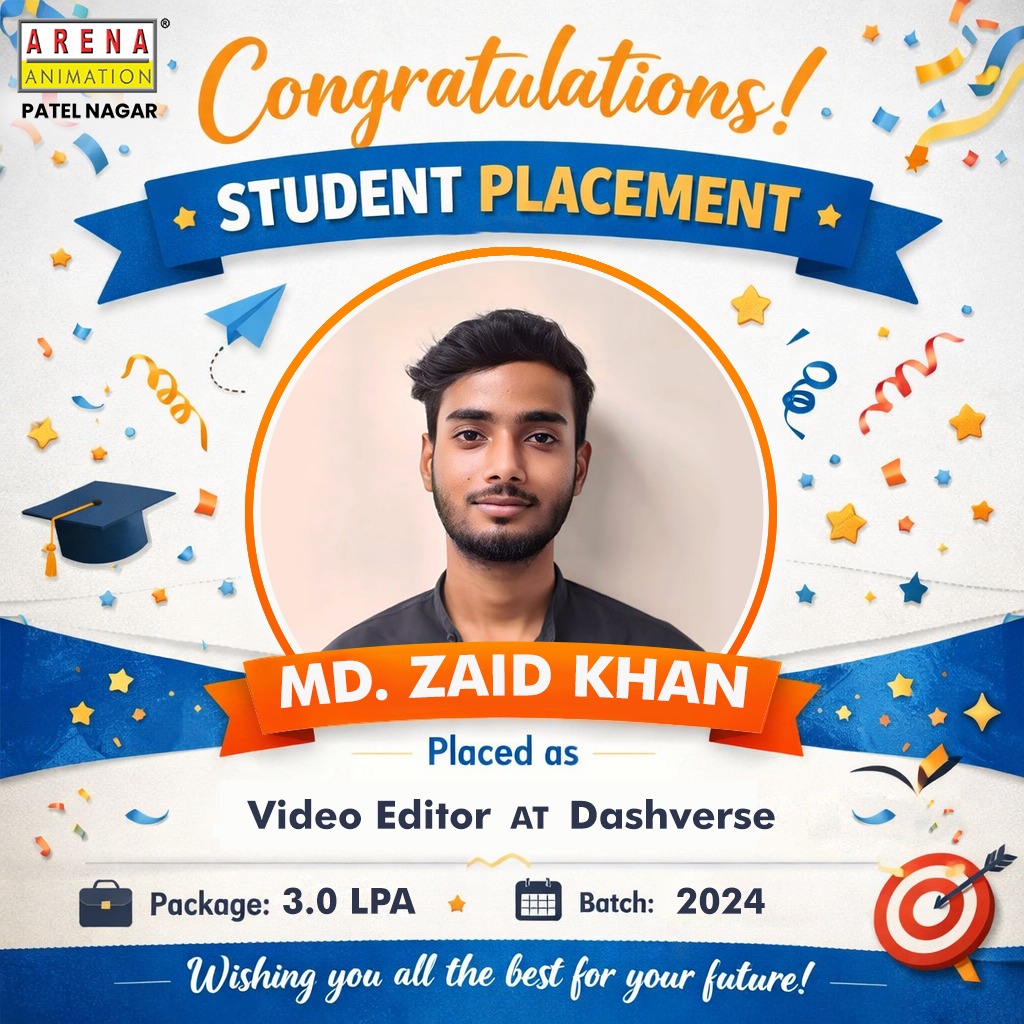 Student placement success - Arena Animation